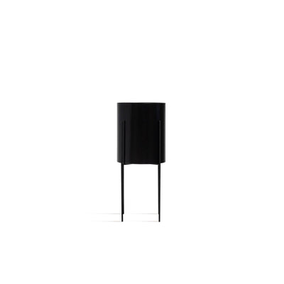 Large Planter and Pot - Black