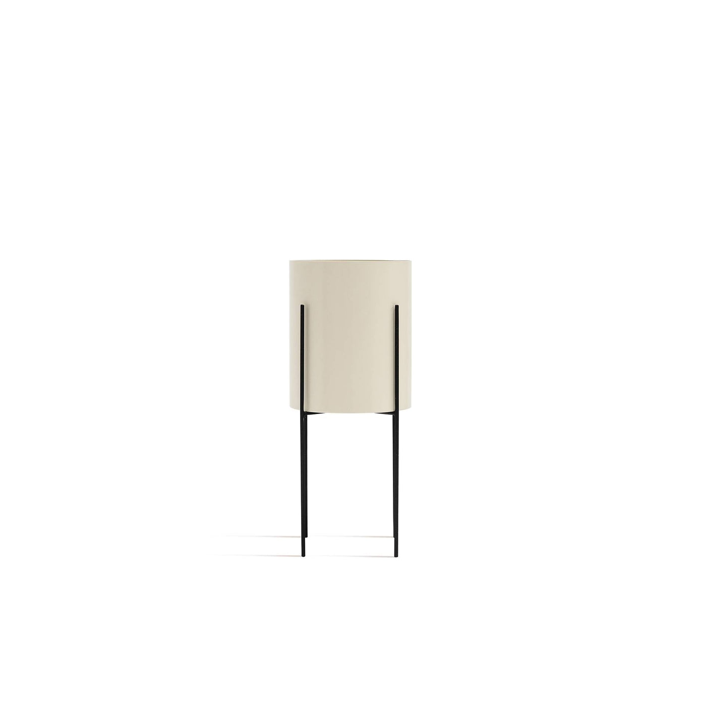 Large Planter and Pot - White