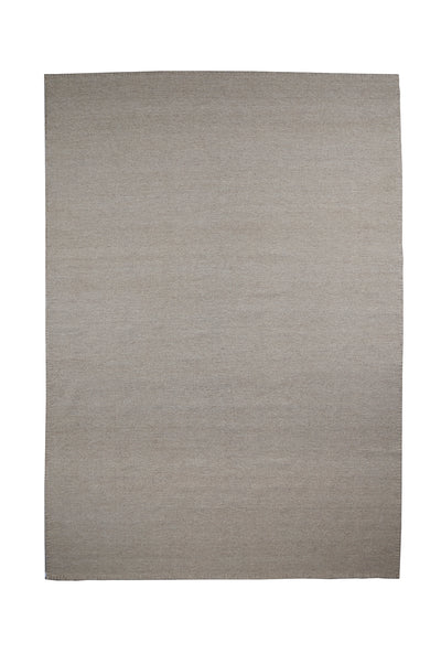 Escape Kelim Rug - Light Beige With Stitches