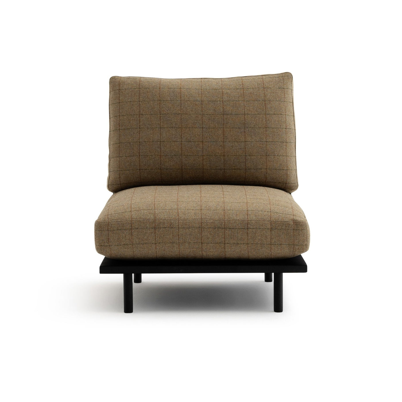 Tweed Campbell Lounge Chair