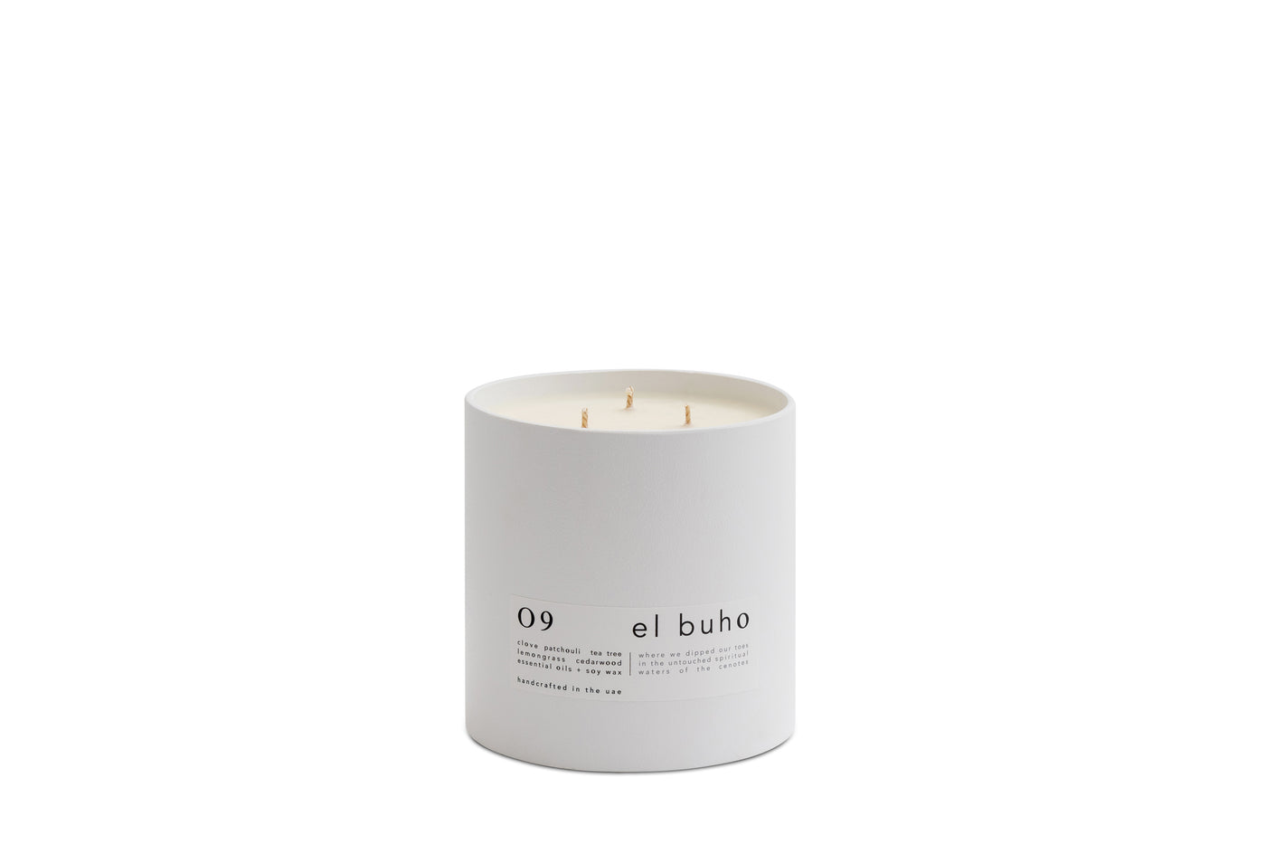 Essential Oil Candle - El Buho