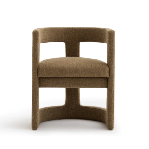 Kelly Chair -Brown Boucle 