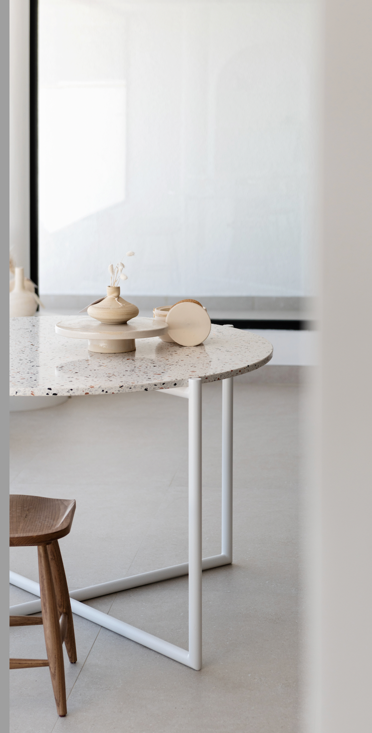 Marley Dining Table with Signature Terrazzo