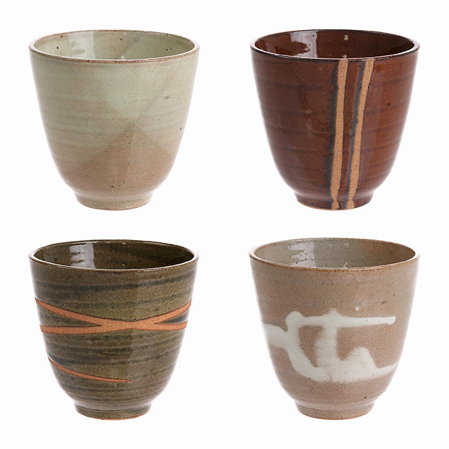 HKliving Ceramic Yunomi Mugs
