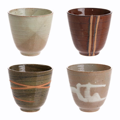 HKliving Ceramic Yunomi Mugs