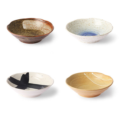 HKliving Kyoto Ceramics Shallow Bowl